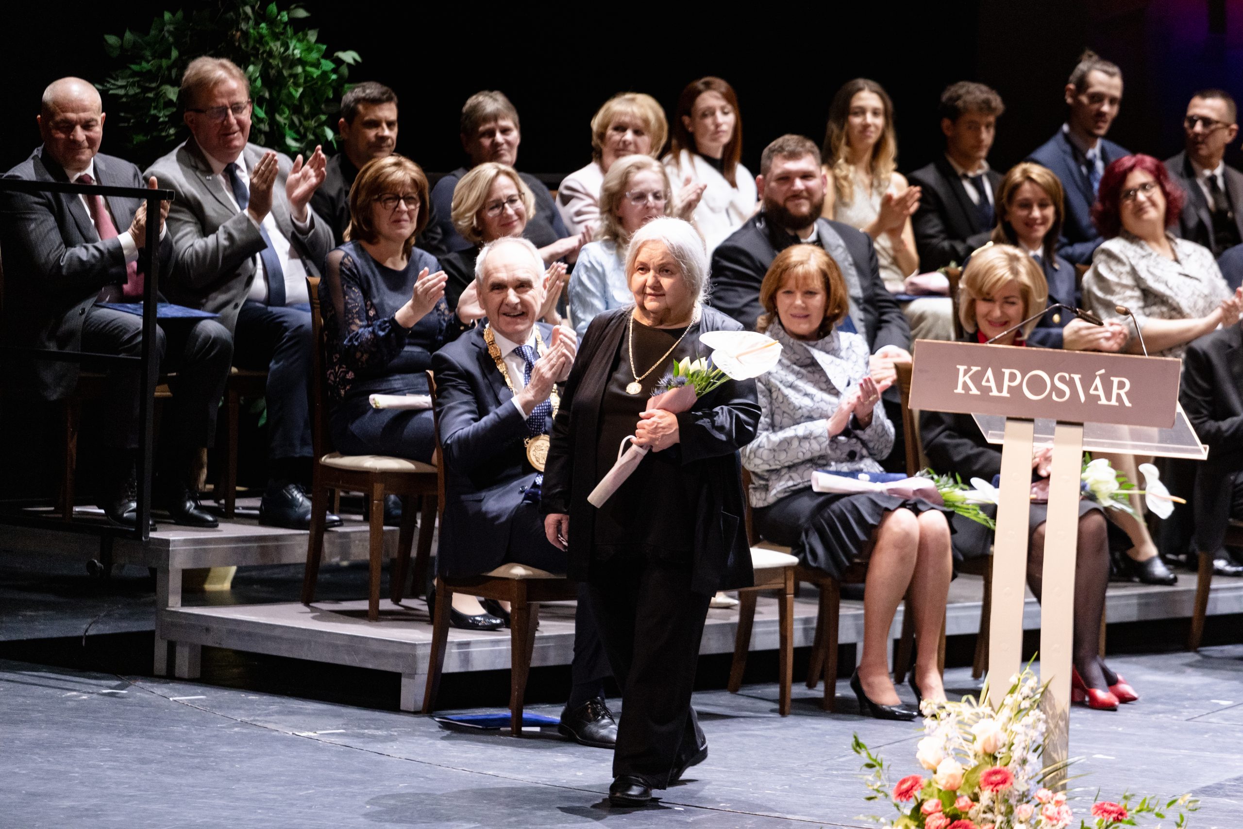 Pogány Judit Kaposvár új díszpolgára